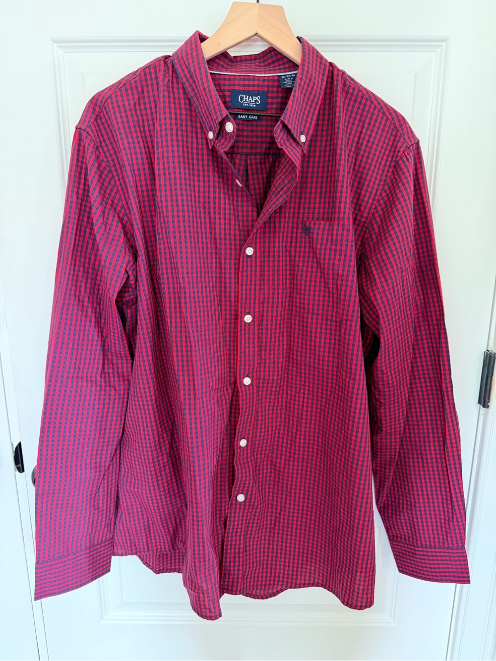 Chaps easy care button down